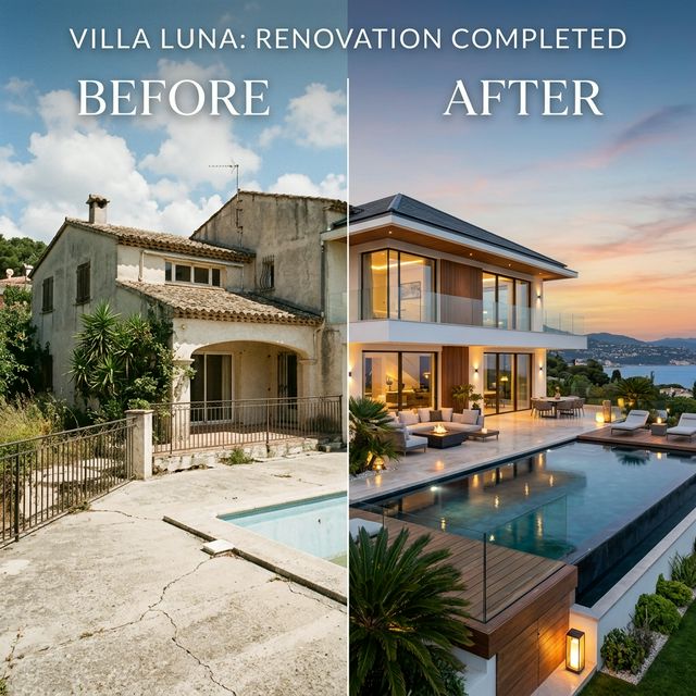 Villa tadilat ve renovasyon hizmetleri